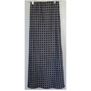 Long Maxi Skirt - Black & White